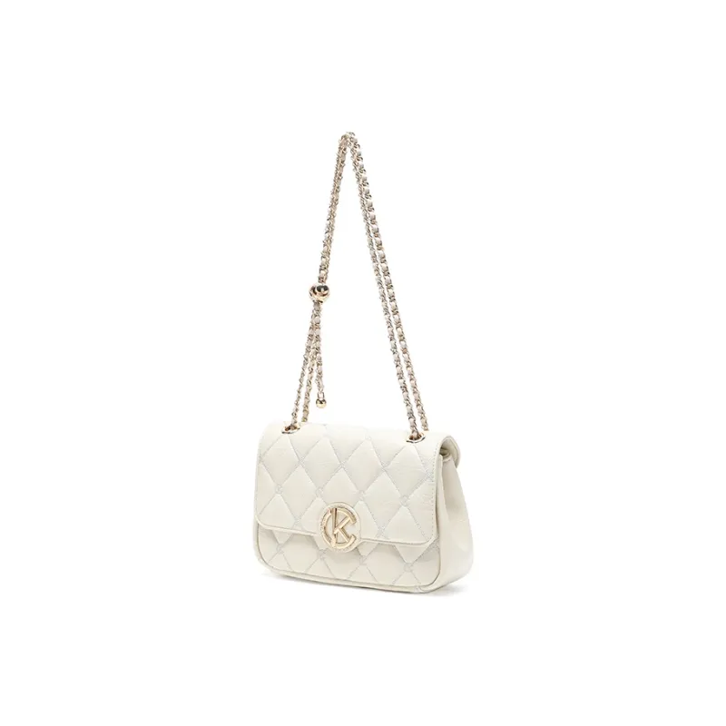 BETTINA VIVIAN PU Crossbody Bag Regular Women's Ecru-3