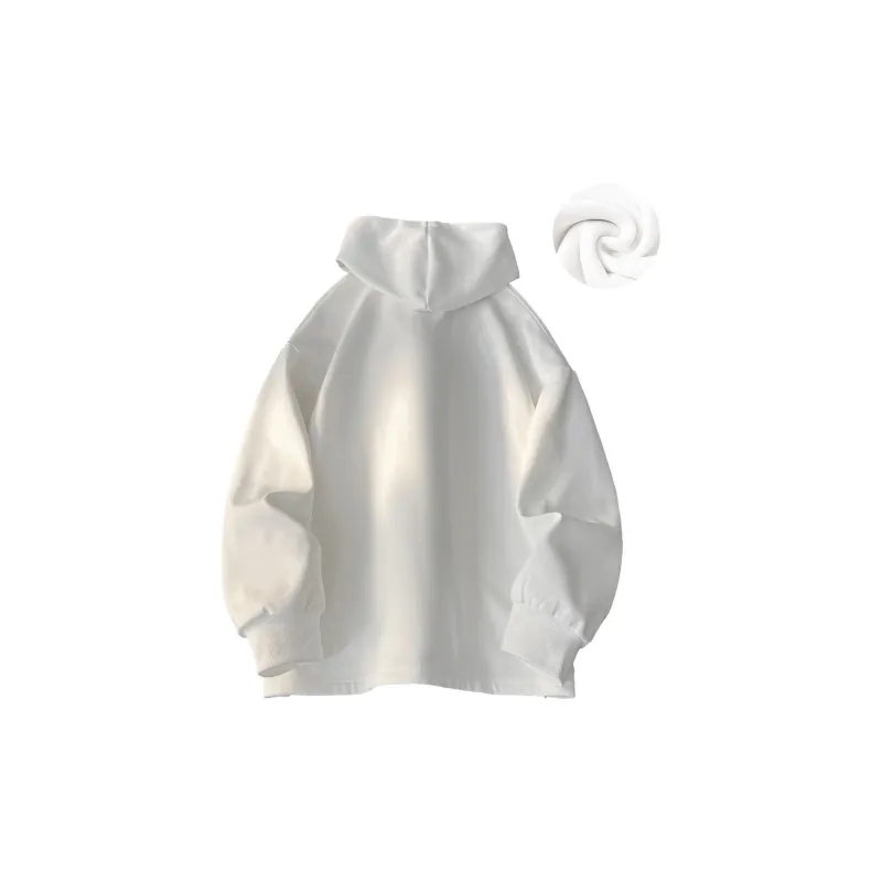 PUNCTILIOUS Thickened And Fleece Lined Sweatshirt Unisex-3