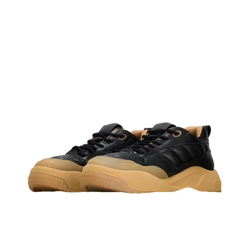 AMIPARIS Abrasion Resistant Low Top Casual Shoes Unisex Black-2
