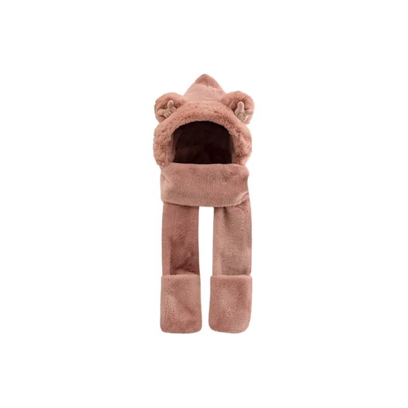 Yalu Polyester Hoods & Plush Hats Unisex-6