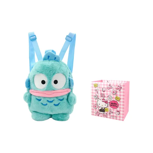 Hello Kitty Polyester Backpack Regular Women's Blue