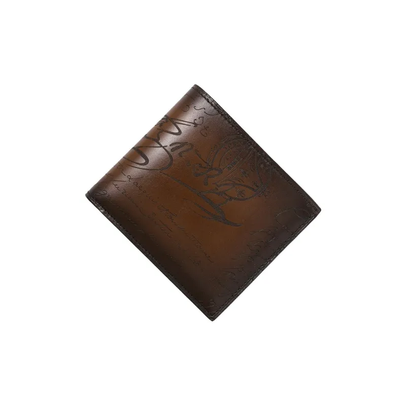 BERLUTI Leather Wallet Men's Brown-2