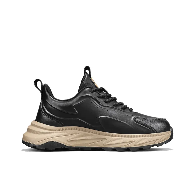 G.N.SHIJIA Height Increasing Wear-Resistant Lightweight Water-Resistant Slip-Resistant Low-Top Casual Shoes Men's-2