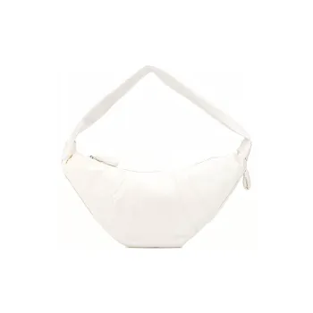 Lemaire Croissant Series Lambskin Croissant Bag Goat Horn Bag Crossbody Bag Shoulder Bag Large Size Women's White