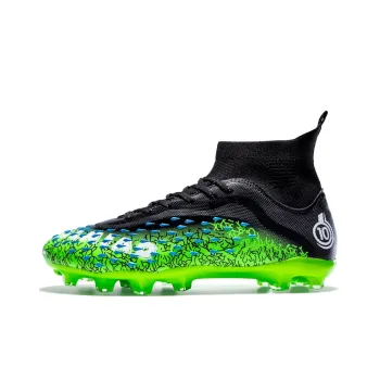 BIANSULONG Artificial Ground Cushioned Slip Resistant Lightweight Soccer Shoes Unisex
