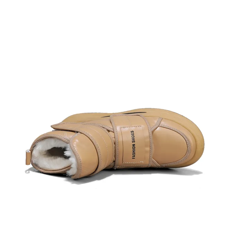 Wooden Rabbit Thermal Abrasion Resistant Short Snow Boots Men's-9