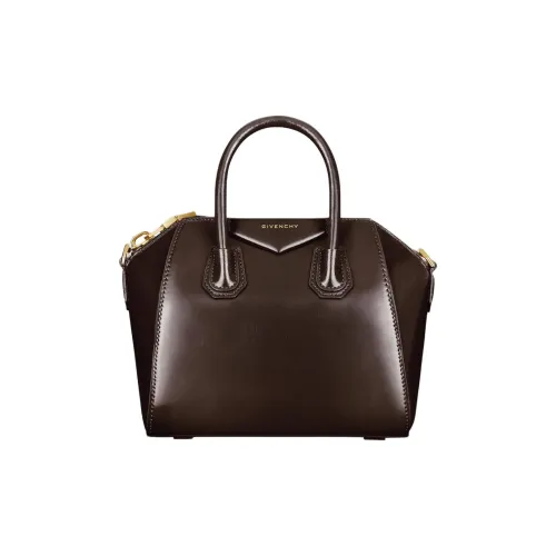 GIVENCHY Antigona Box Calfskin Shoulder Bag Crossbody Bag Handbag Mini Women's Ebony Brown