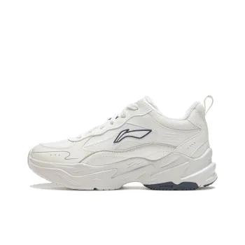 LiNing Defender Slip Resistant Warm Low Top Casual Shoes Women's White