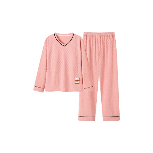 Follow The United States Pajama Set Women's Pink