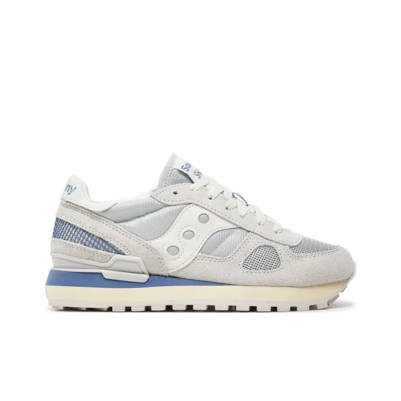 Saucony Shadow Original Anti Slip Wear Resistant Low Top Running Shoes Women's Gray-1