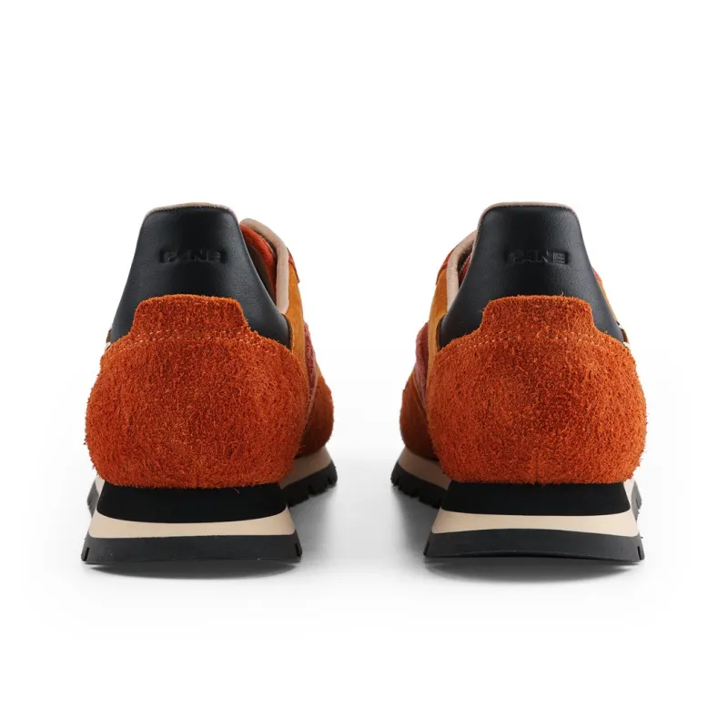 PANE Pace Nostalgia 2.0 Collection CLAY COURT Red Clay Cushioning Slip Resistant Low Top Casual Shoes Unisex Orange-4