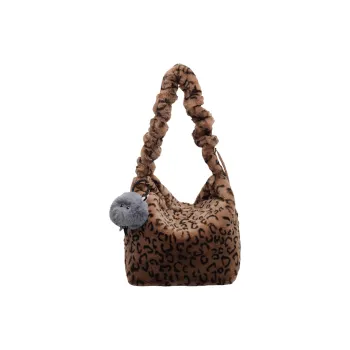 Yalu Plush Shoulder Bag Regular Women's Multicolor