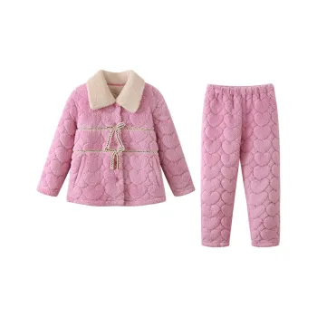 JINGYUN Pajama Set Women's Graceful Pink