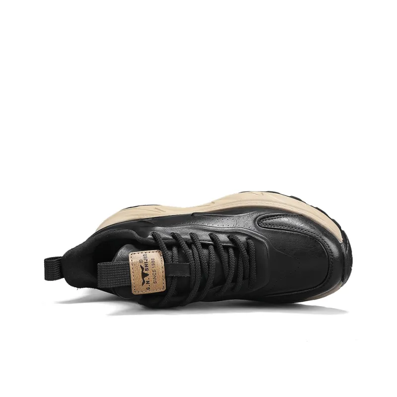 G.N.SHIJIA Height Increasing Wear-Resistant Lightweight Water-Resistant Slip-Resistant Low-Top Casual Shoes Men's-4
