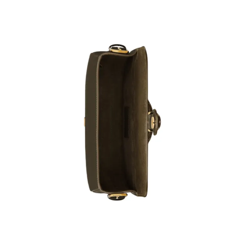 DIOR Bobby Grained Calfskin Crossbody Bag, Shoulder Bag Medium Size Women's Khaki-4