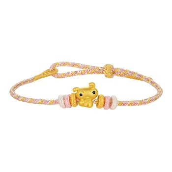 CHJ JEWELLERY Crayon Shin chan Gold Bracelet Women's