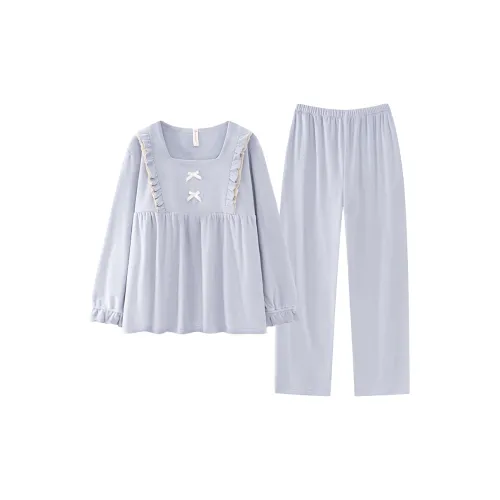 Maultiay Pajama Set Women's Blue