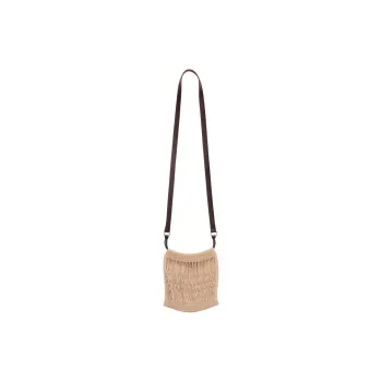 Lemaire Nylon Shoulder Bag, Crossbody Bag Mini Women's Light Beige
