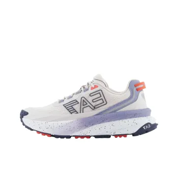 EMPORIO ARMANI EA7 Sonic Trail Low Top Casual Shoes Men's White