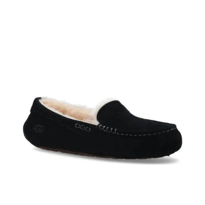 UGG ANSLEY Casual Single Shoes Women's Black-2