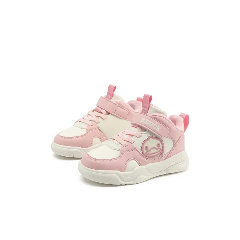 B.Duck Durable Warm High Top Kids' Skateboarding Shoes Children Aged 3 7 Years Old-20
