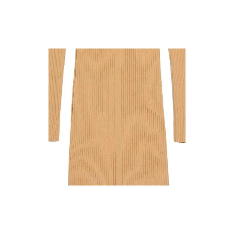 SportMax Rib-knit Long-sleeve Dress-5