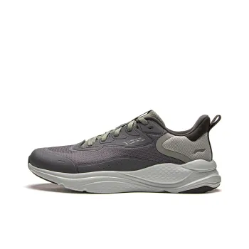LiNing Liuyun Slip Resistant Breathable Low Top Casual Running Shoes Men's Taupe