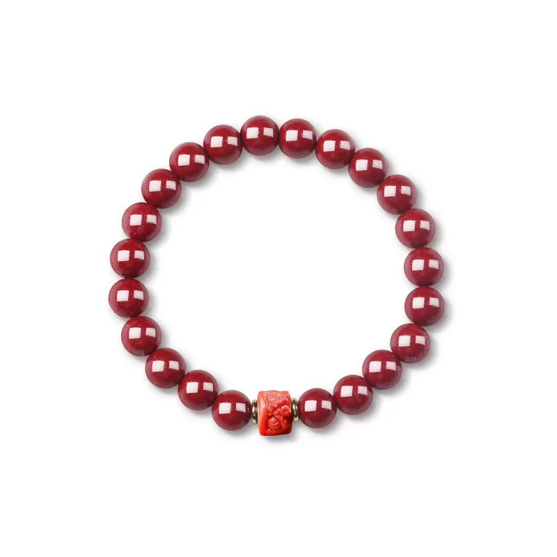 EADDA JEWELRY Cinnabar Bracelets Unisex-2