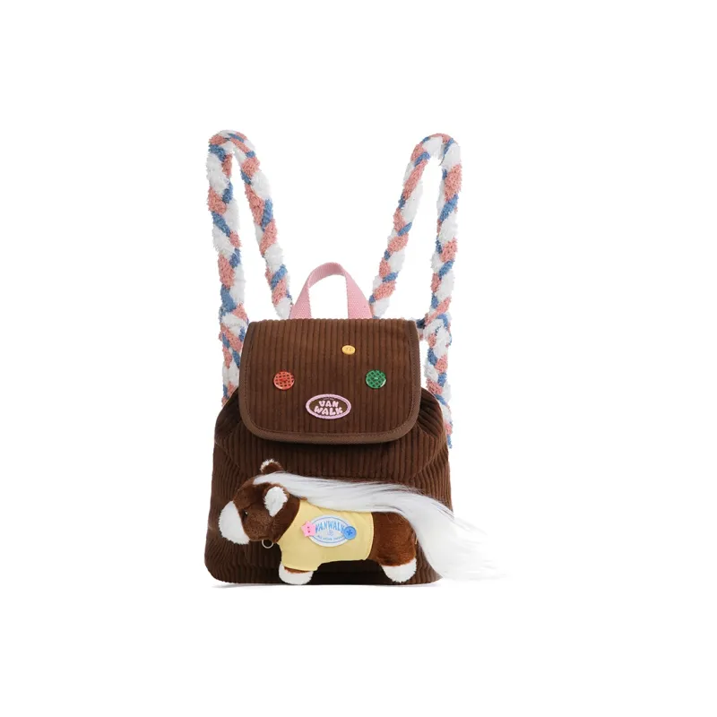 VANWALK Farm Series Polyester Backpack Large Size Women's Multicolor-9