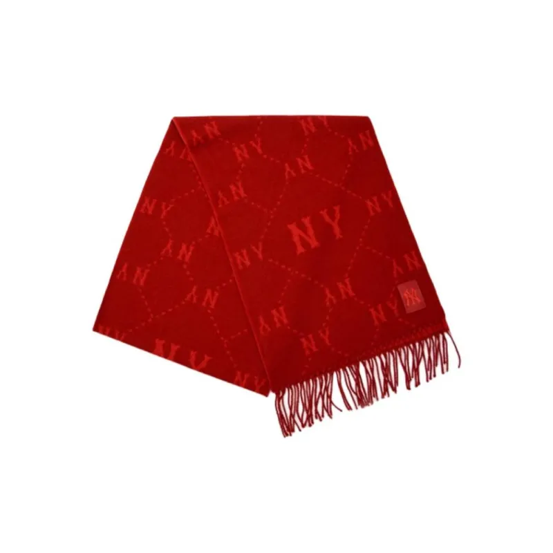 MLB Acrylic Knit Scarves Unisex Multicolor-2