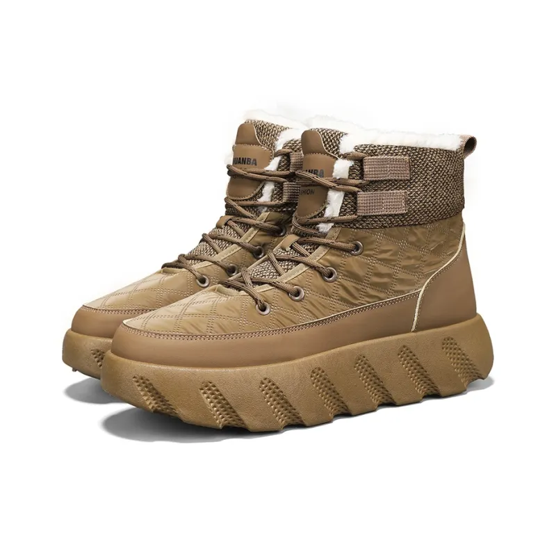 Wooden Rabbit Thermal Short Snow Boots Men's-13