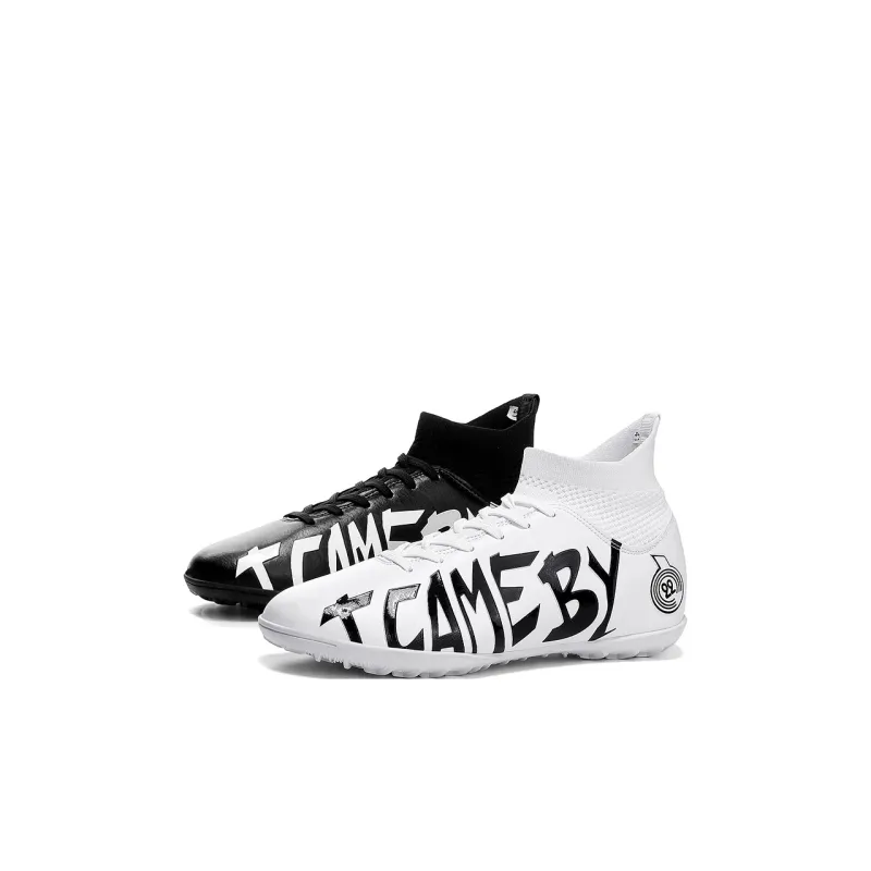 EXULL Q High Top Kids' Soccer Shoes Kids'-12