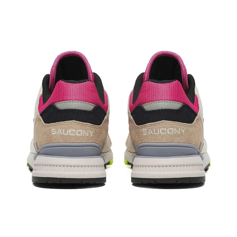 Saucony COURAGEOUS Anti Slip Wear Resistant Low Top Casual Shoes Unisex Pink-4