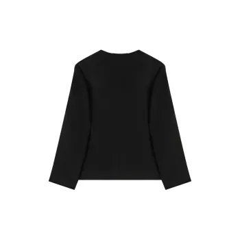 W2 Velvet feel Coat Men's Black