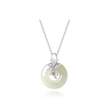 COLIMIDA Hetian Jade Necklaces Green Jade Women's