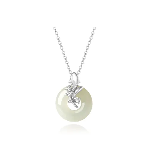 COLIMIDA Hetian Jade Necklaces Green Jade Women's