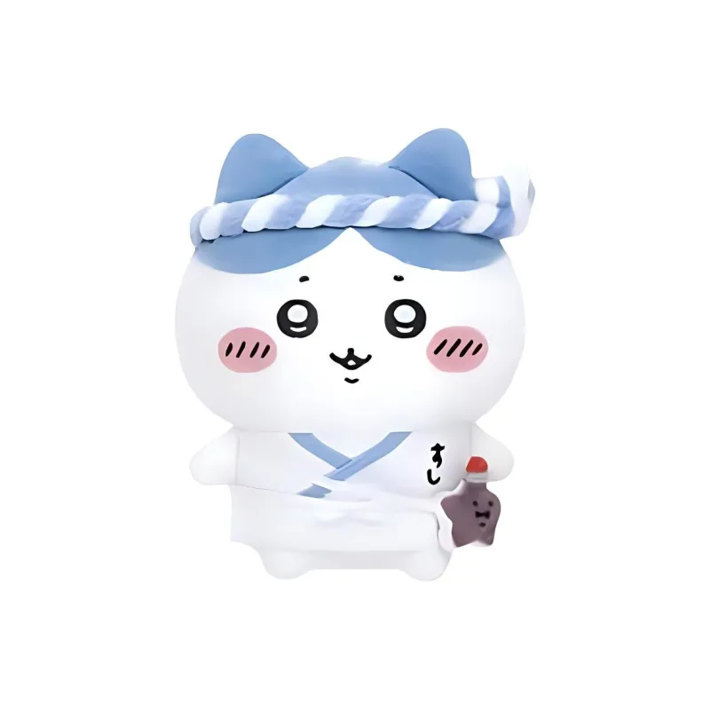 Chiikawa Jiikawa Jiikawa Sushi Sitting Mini Plush Toy Hachiku-2