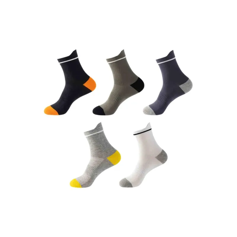 Ordifen Mid Calf Socks Men's 5 Pack-1