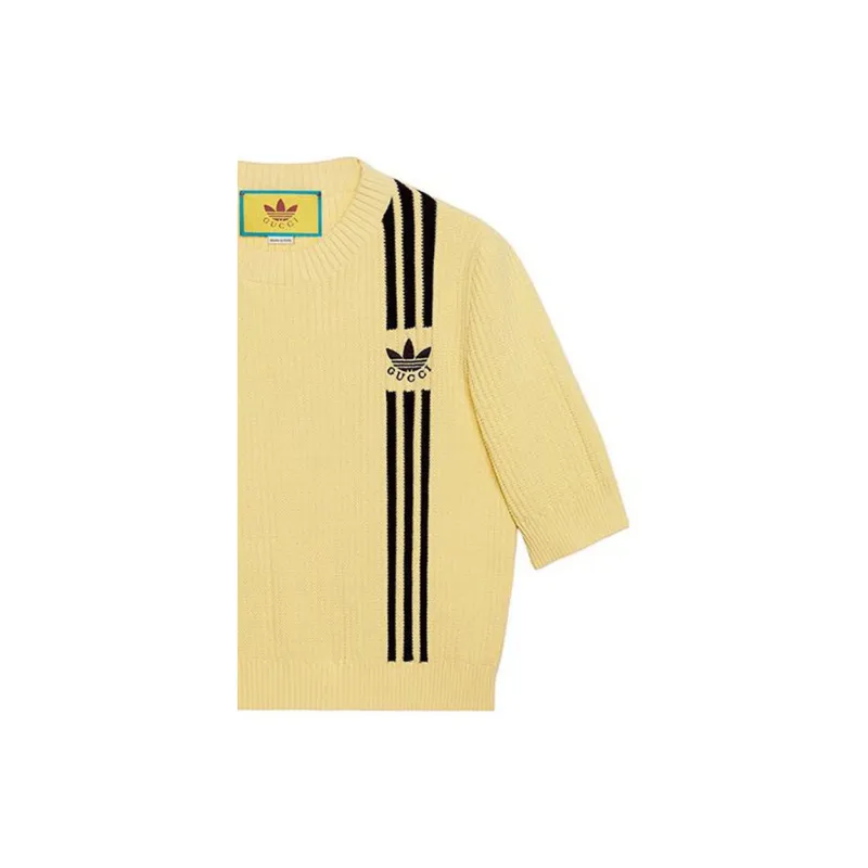 GUCCI X Adidas Sweater Yellow-5