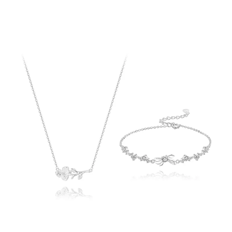 BLANK IN BLANK Sterling Silver Necklaces Women's Birthday Bestie Couple Gift For Girl-2