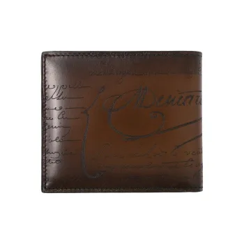 BERLUTI Leather Wallet Men's Brown