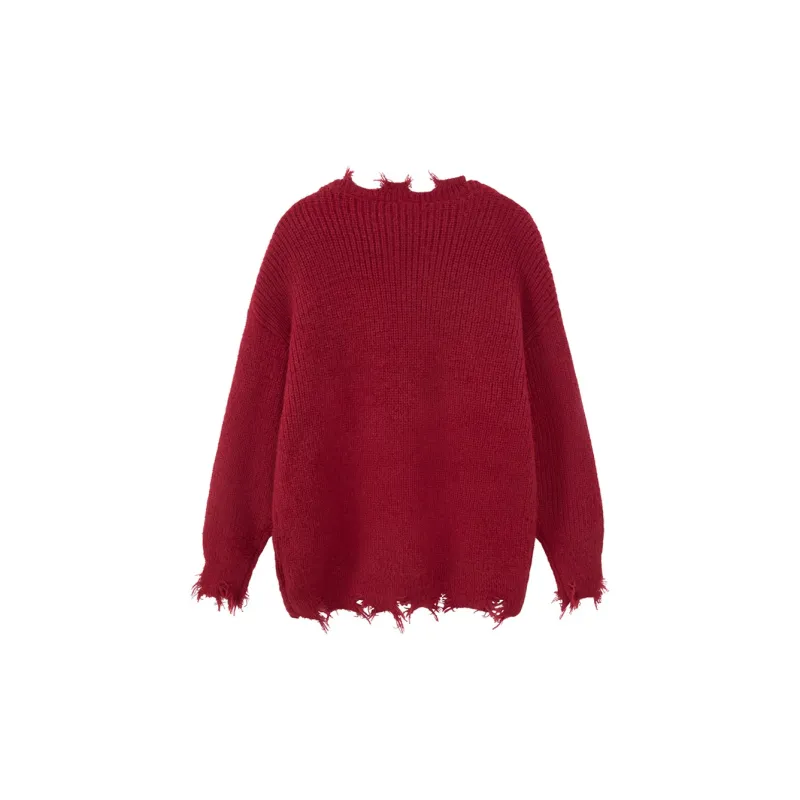 UNIFREE Sweater Women's Burgundy-1