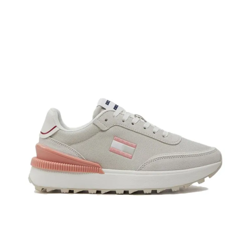 Tommy Hilfiger Zapatillas Low Top Casual Shoes Women's Gray-1