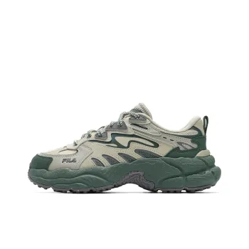 FILA Fern Slip Resistant Low Top Running Shoes Women's Green