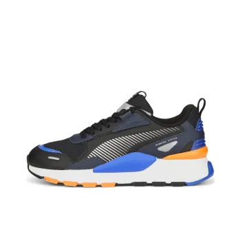 PUMA Anti-Slip Wear-Resistant Low-Top Kids' Running Shoes Black Teenagers