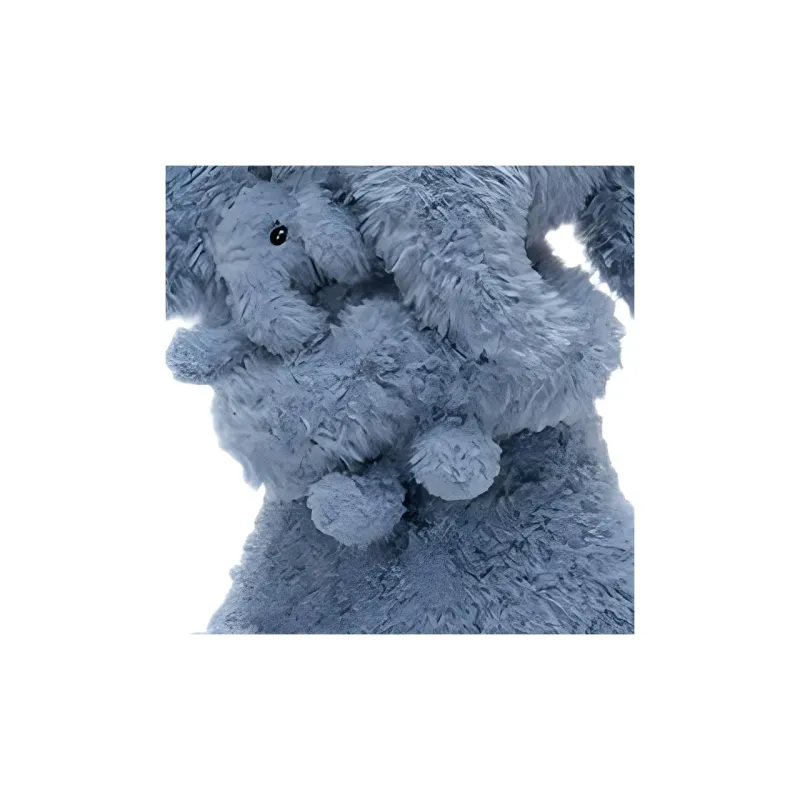 JELLYCAT Huddles Grey Elephant Stuffed Animal-3