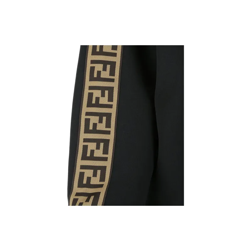 FENDI Sweatshirt Coat Women's Black-5