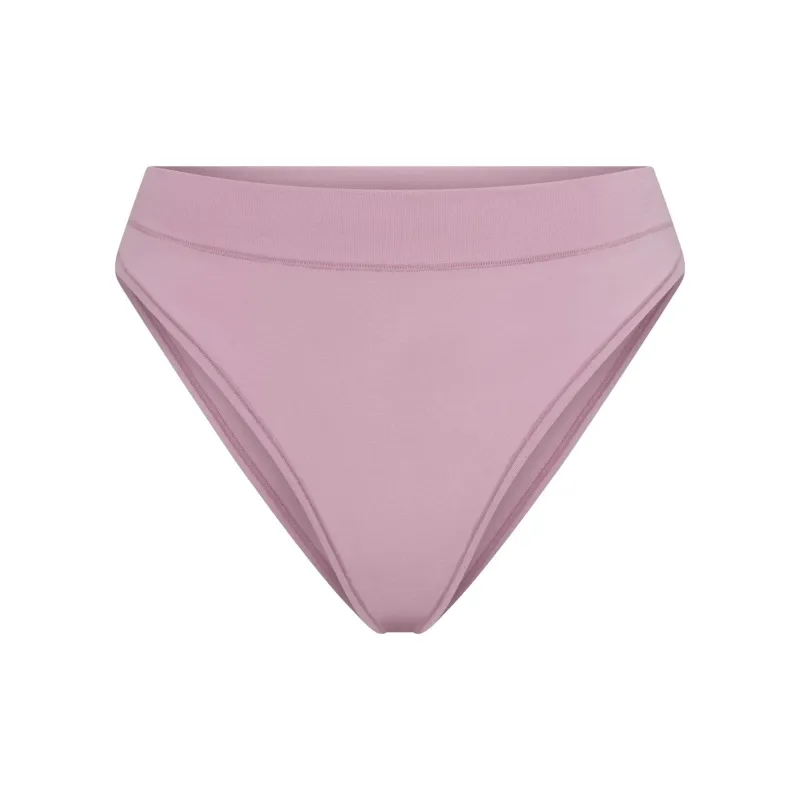 SKIMS FW24 COTTON JERSEY CHEEKY TANGA Underpants Women's 1 Pack DUSK/Nightfall Color-0
