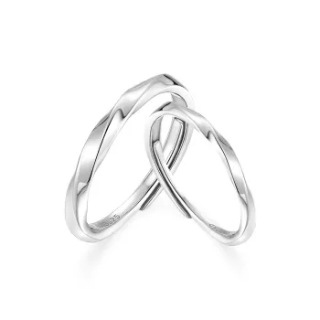 VEODO 925 Sterling Silver Rings Unisex