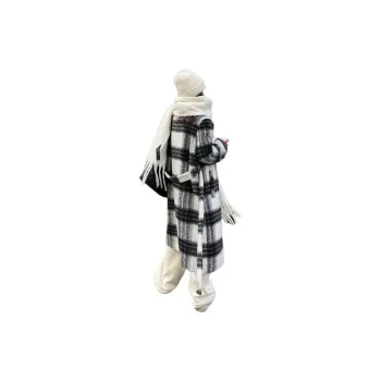 CPAURA Velvet feel Coat Women's Black